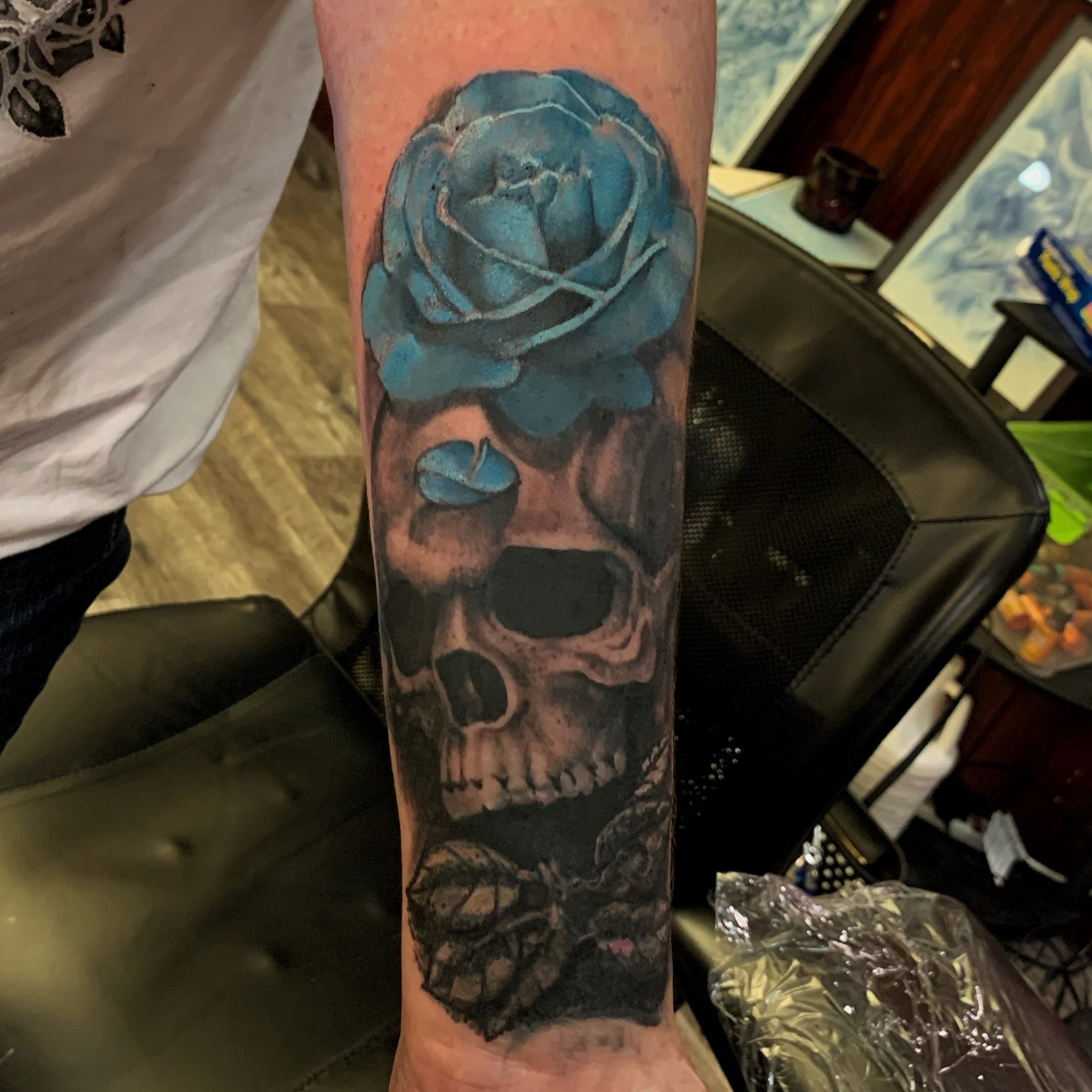 Tattoo by Adam Tyler - Picture of Black Relic Tattoo, Clinton